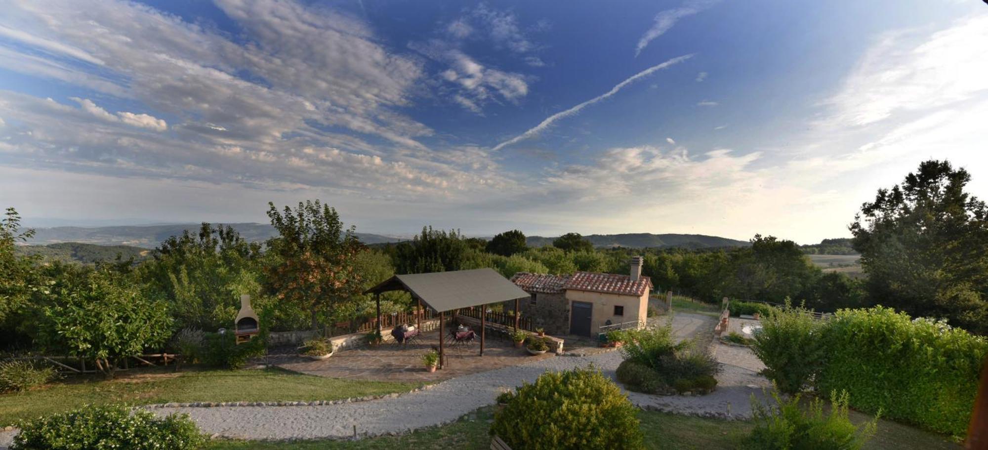 Agriturismo Le Casaline Seggiano Eksteriør billede